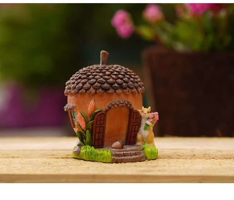 Miniature Garden Fairy House Ornament
