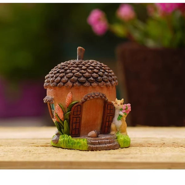 Miniature Garden Fairy House Ornament