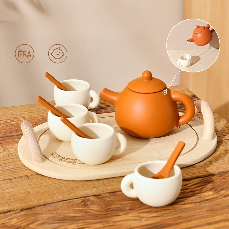 Little Host’s "No-Spill" Silicone Afternoon Tea Set