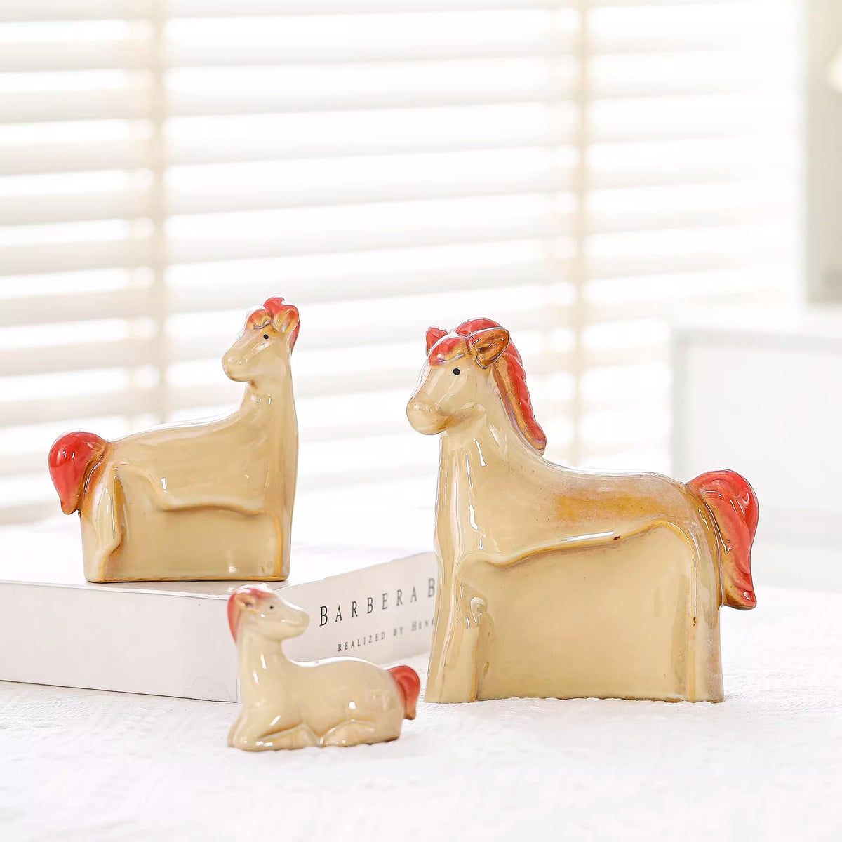 Nesting Frog Family Desktop Ornaments - Set of 3