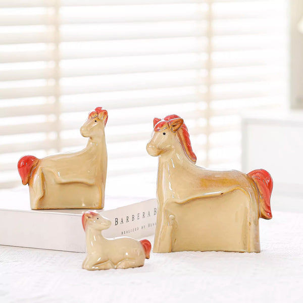 Nesting Frog Family Desktop Ornaments - Set of 3