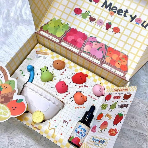 Fruit Market Plaster Diffuser Gift Set