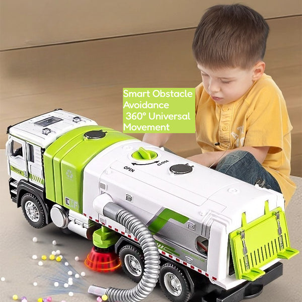 1/50 Scale Alloy Sweeper Truck with Vacuum Function