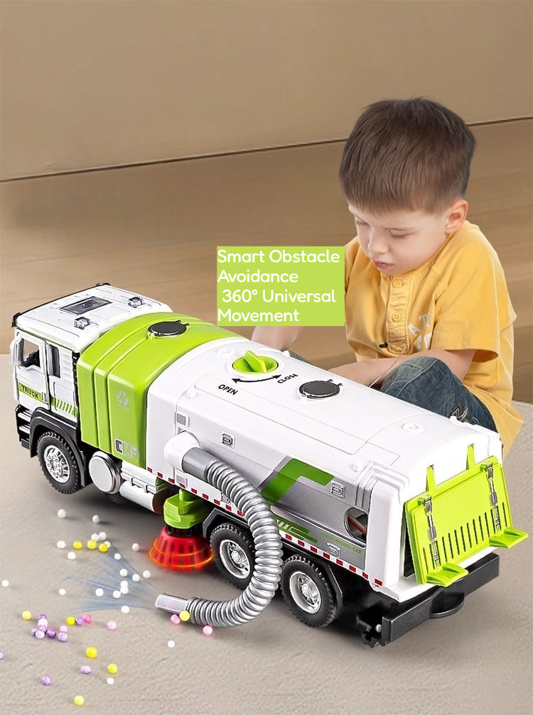1/50 Scale Alloy Sweeper Truck with Vacuum Function