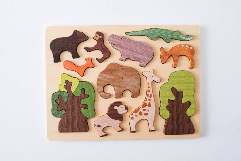 Wooden Forest Animal Puzzle