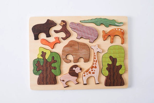 Wooden Forest Animal Puzzle