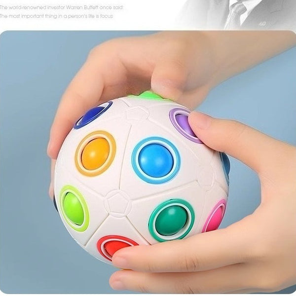 Rainbow Magic Ball Fidget Puzzle