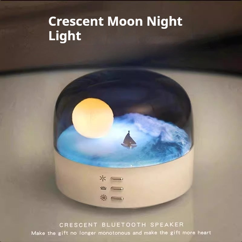 Three-Color Desktop Night Light and Ornament