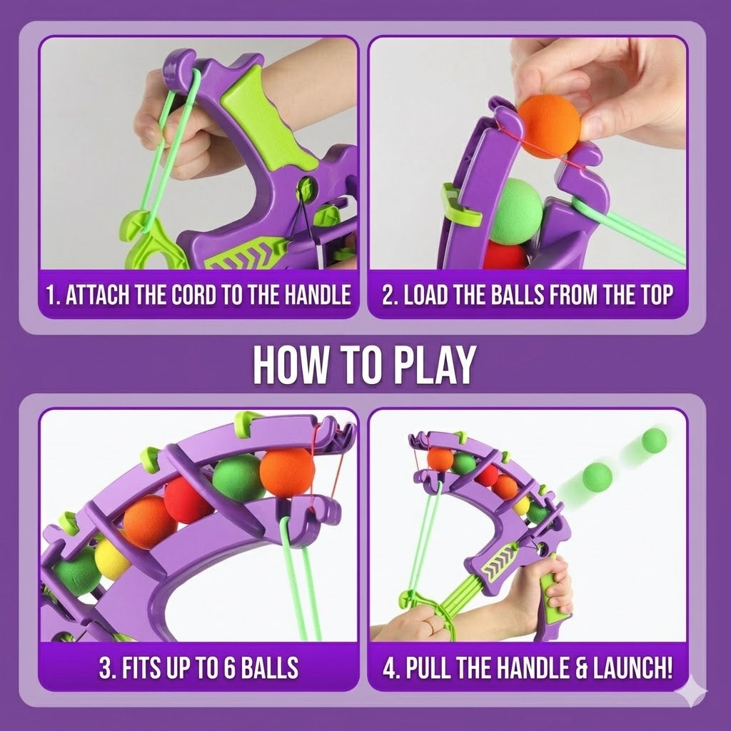 Kids' Foam Ball Archery Target Set