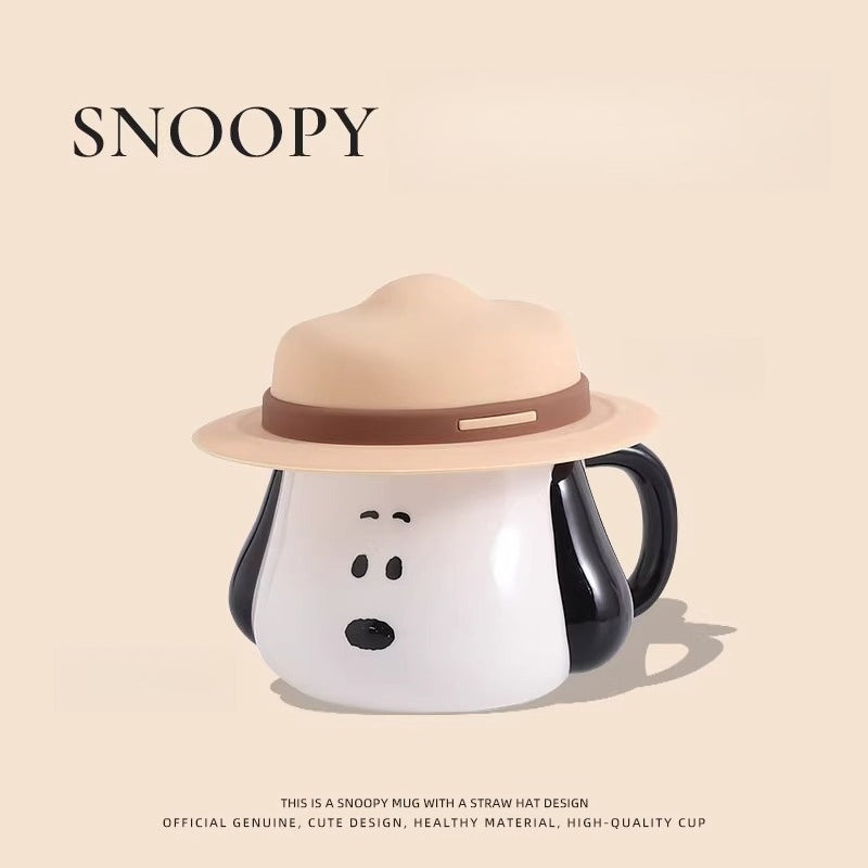 Straw Hat Ceramic Mug