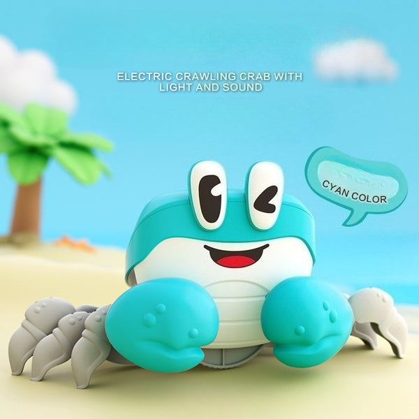 The Cheeky Crawling Crab (Tummy Time Helper)