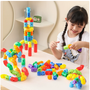 Flexible Curved Building Blocks with Storage Case