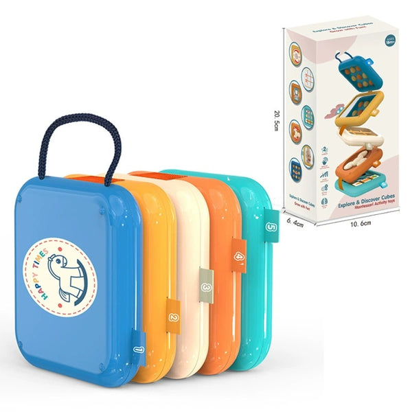 Multifunction Busy Stacking Toy for Early Learning