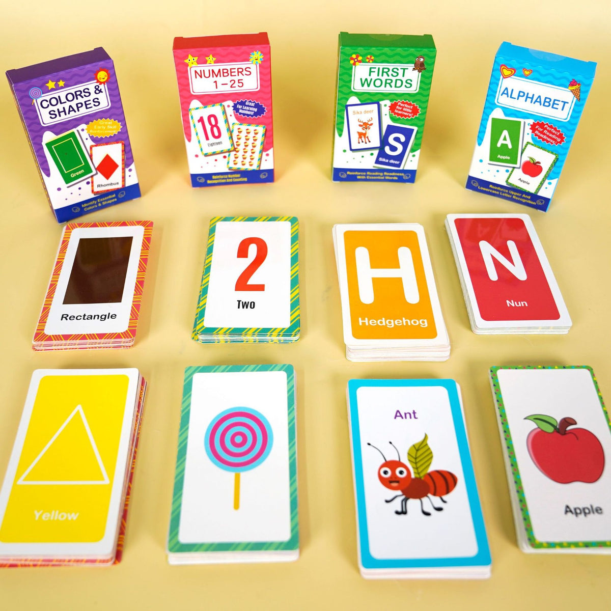 Toddler Educational Flash Cards