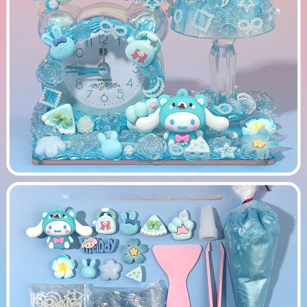 DIY Cream Glue Alarm Clock & Night Light Kit