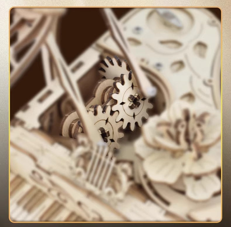 DIY Wooden Piano Music Box Kit