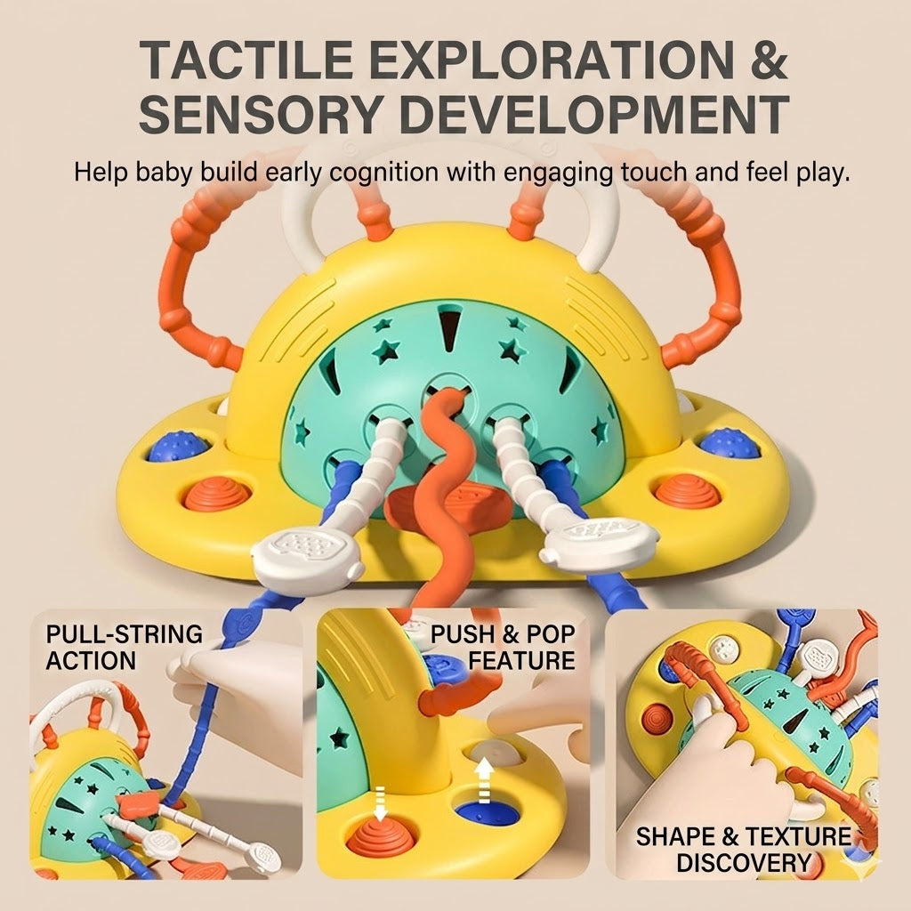 Dining Chair Activity Toy with Suction Base