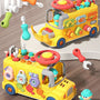 Six-Sided Activity Engineering Bus with Play Tools