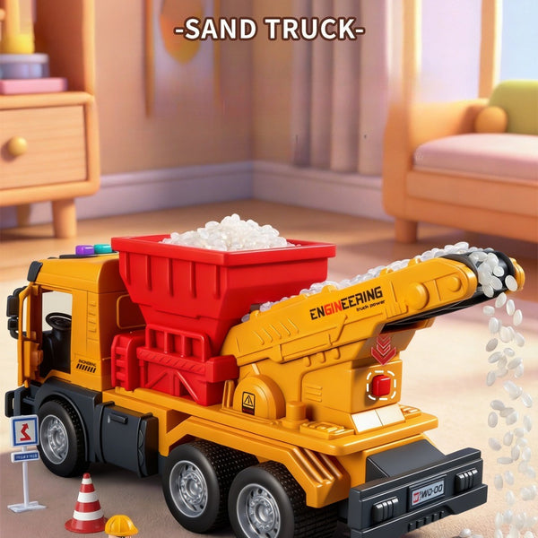 Electric Tracked Sand Truck with Sound and Light