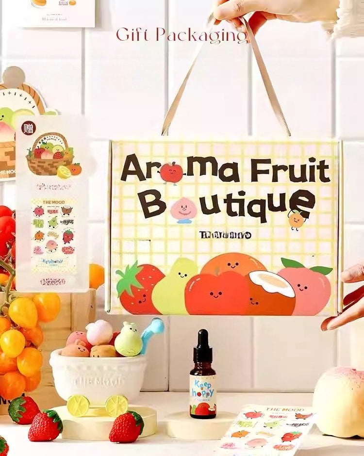 Fruit Market Plaster Diffuser Gift Set