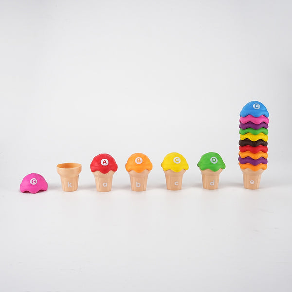 Ice Cream Stacking Cones - Early Learning Activity Set