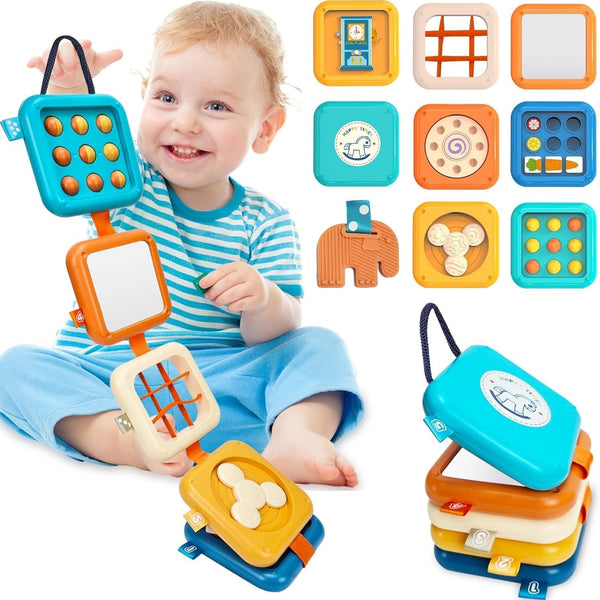 Multifunction Busy Stacking Toy for Early Learning