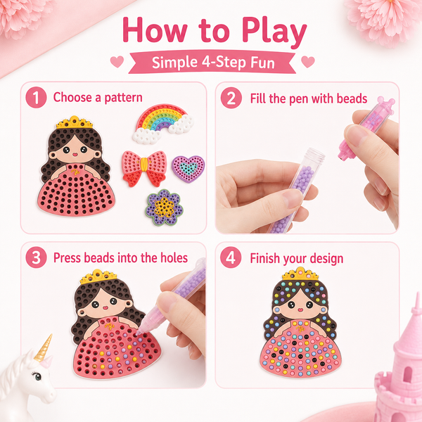 DIY Creative Dot Bead Art Kit
