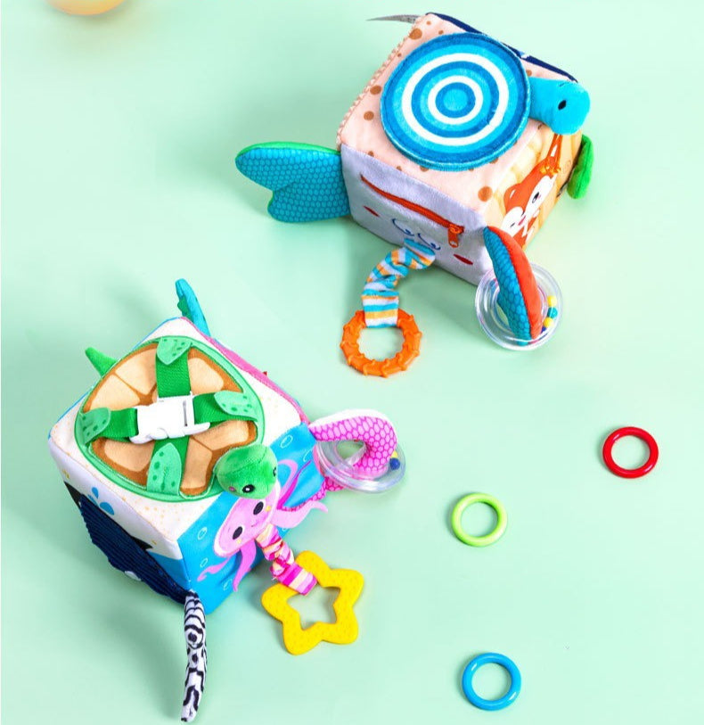 Happy Monkey Baby Sensory Activity Cube