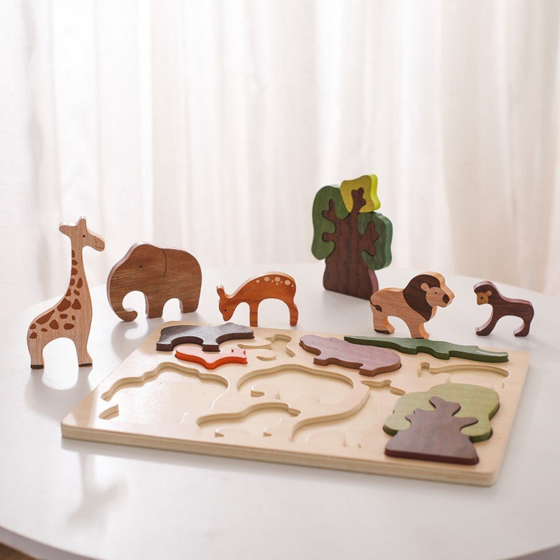 Wooden Forest Animal Puzzle
