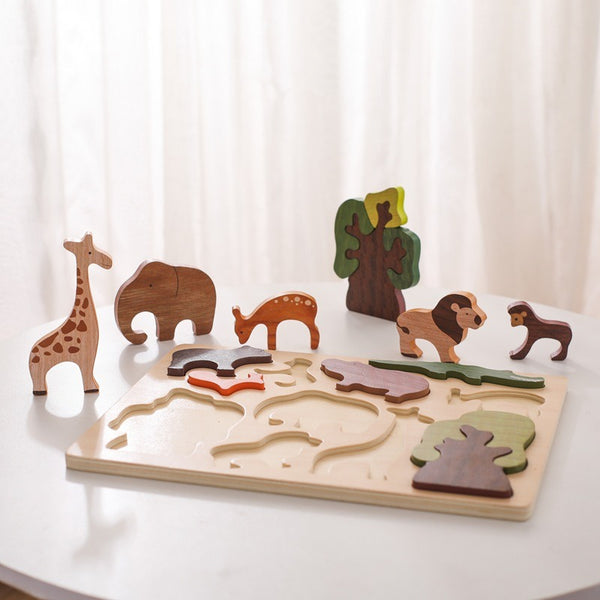 Wooden Forest Animal Puzzle