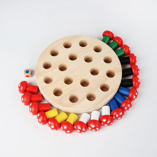 Little Harvest: Wooden Memory Match & Color Game