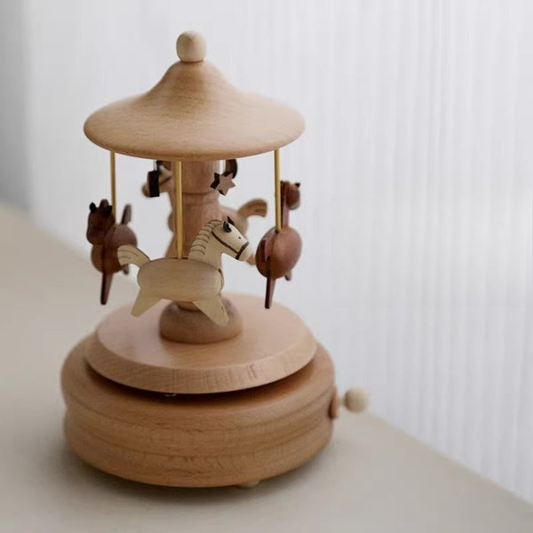 Mechanical Carousel Music Box
