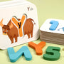 Alphabet and Number Matching Puzzle Set