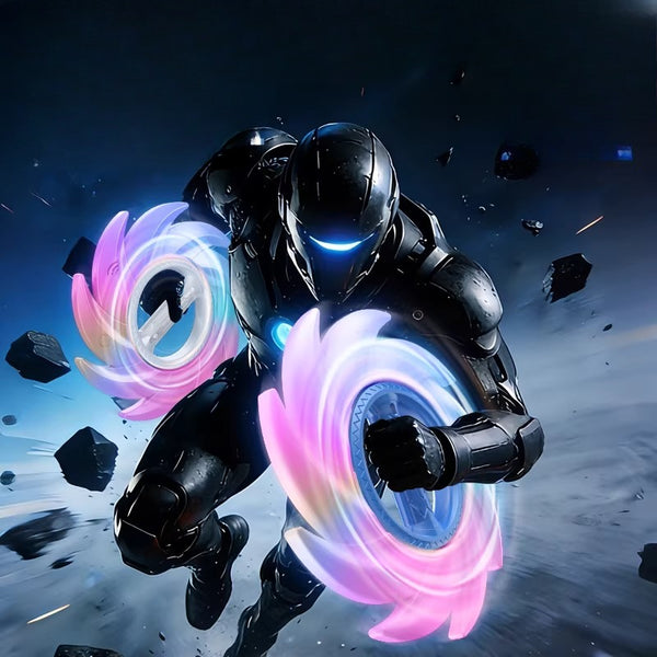 Electronic Spinning Light Wheel