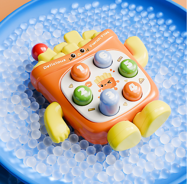 Portable Whack-a-Mole Fidget Toy