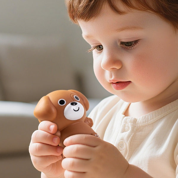 Animal Sliding Vehicles and Finger Puppet Set