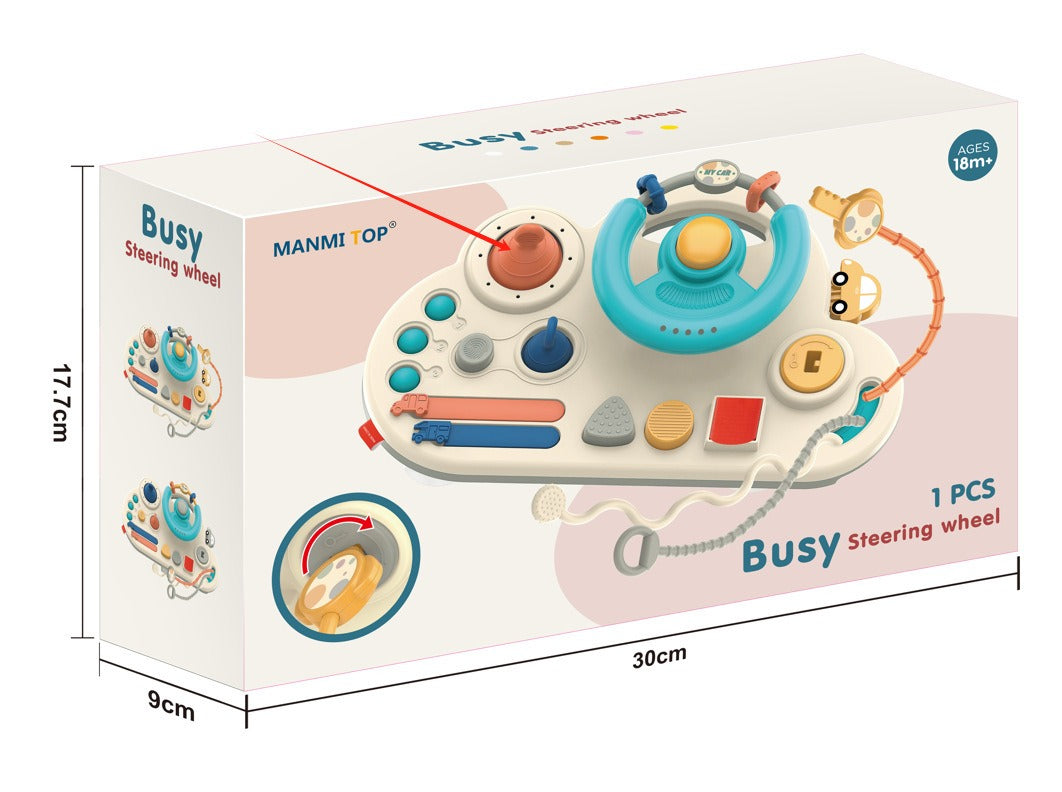 Baby Busy Steering Wheel Activity Toy