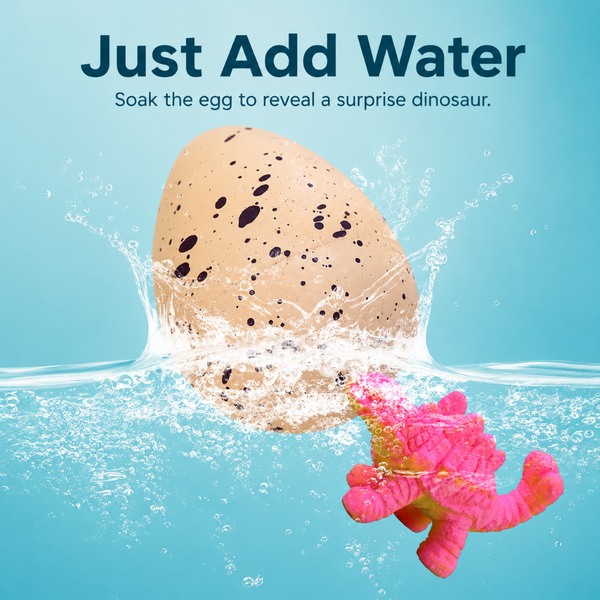 Surprise Hatching Dinosaur Egg Toy – Grows in Water