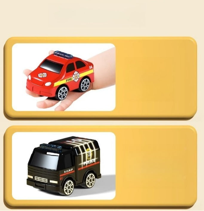 Mini Alloy Pull-Back Car Sets (4-Pack)