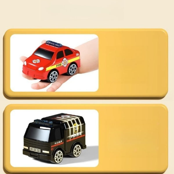 Mini Alloy Pull-Back Car Sets (4-Pack)
