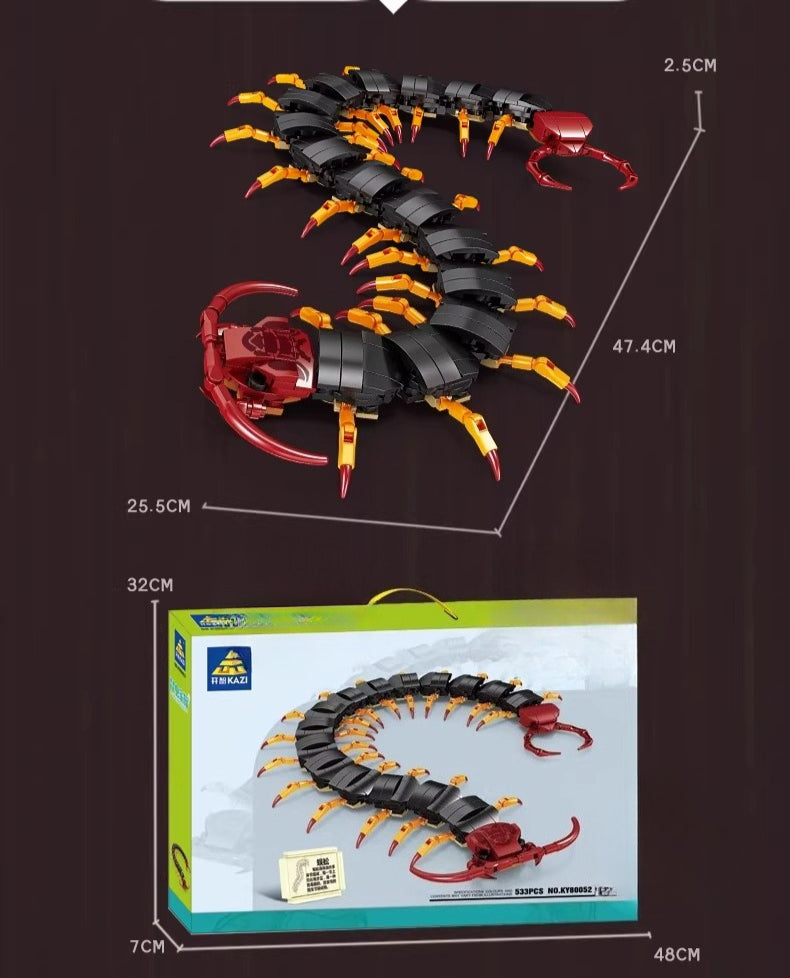 Articulated Insect Building Block Model
