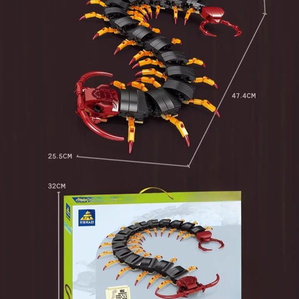 Articulated Insect Building Block Model