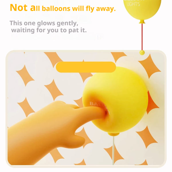 Silicone Balloon Pull Cord Night Light