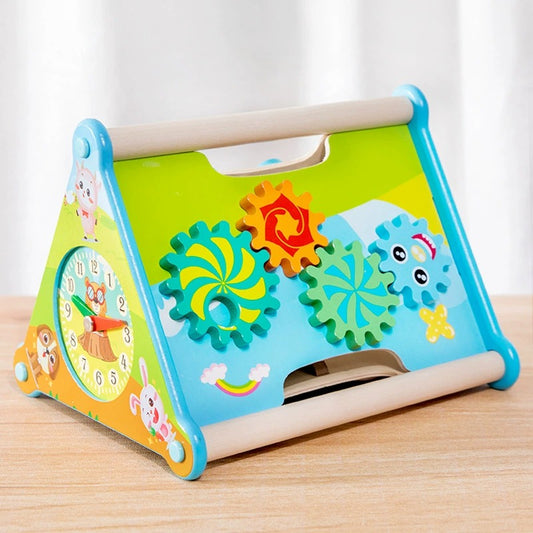 Wooden Multi-Activity Learning Box