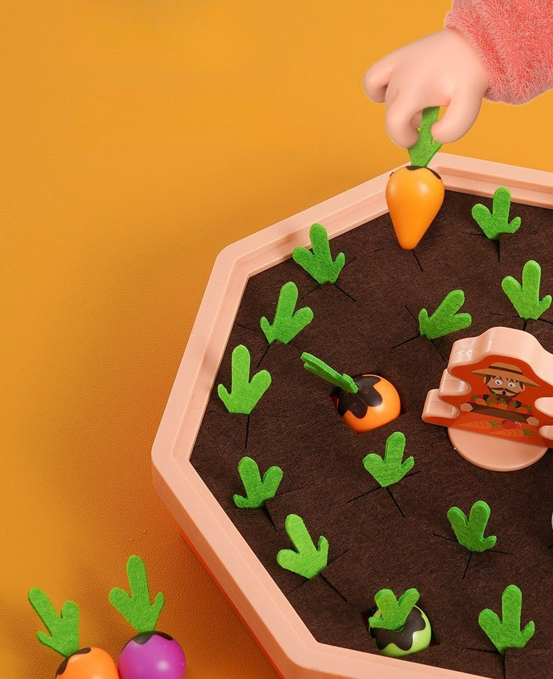 Pull Out Radish Memory & Coordination Game