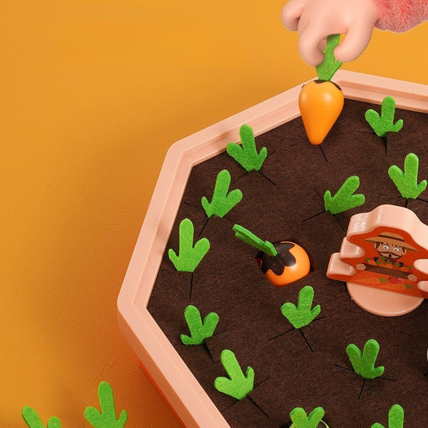 Pull Out Radish Memory & Coordination Game