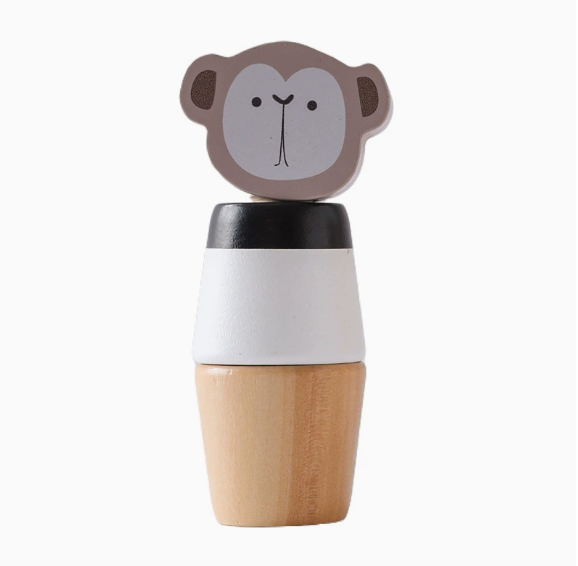 Wooden Screw Animal Toy for Fine Motor Skills Development