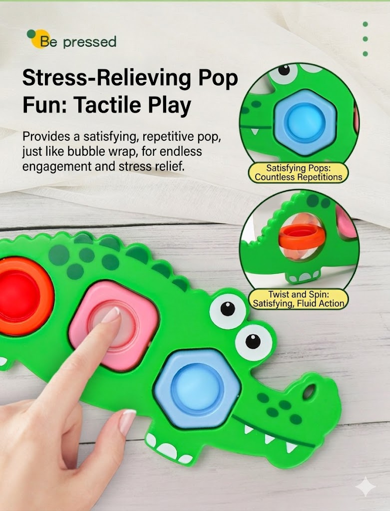 Animal and Vehicle Sensory Fidget Toy Set