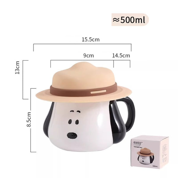 Straw Hat Ceramic Mug