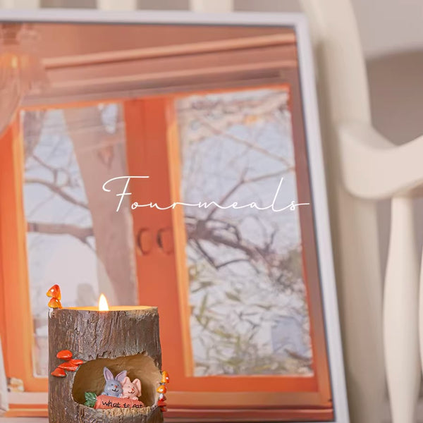 Small Tree Hollow Scented Candle